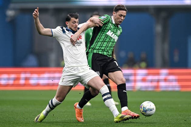 Db Reggio Emilia 01 03 2026 - campionato di calcio Serie A Sassuolo-Atalanta foto Daniele Buffa Image nella foto: Nemanja Matic-Lazar Samardzic 