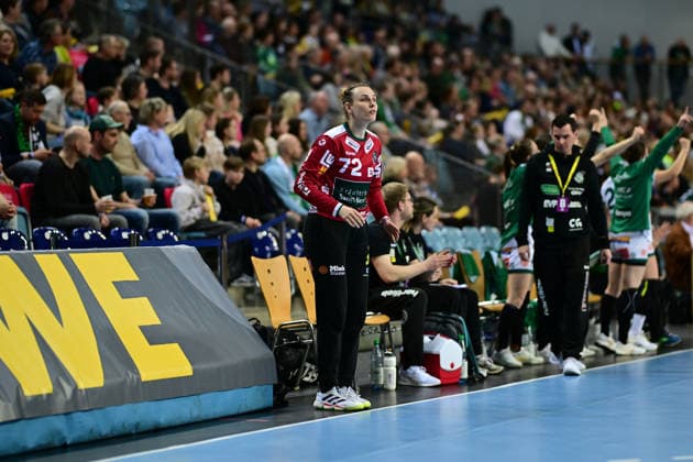 Handball I Frauen I Saison 2025-2026 I 1. HBF I 19. Spieltag I VfL Oldenburg - FRISCH AUF Göppingen I 01.03.2026 Petra Hlogyik (72, FRISCH AUF Göppingen) Oldenburg EWE Arena Niedersachsen Deutschland Copyright: xLobeca FelixxSchlikisx