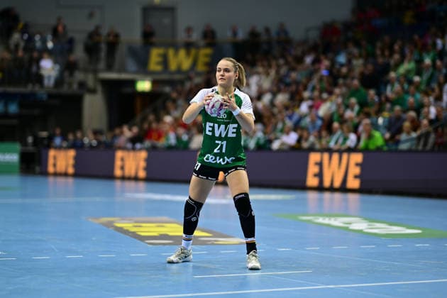 Handball I Frauen I Saison 2025-2026 I 1. HBF I 19. Spieltag I VfL Oldenburg - FRISCH AUF Göppingen I 01.03.2026 Joanna Granicka (21, VfL Oldenburg) Oldenburg EWE Arena Niedersachsen Deutschland Copyright: xLobeca FelixxSchlikisx