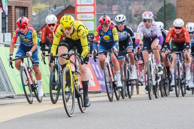 Fenix - Ekoï Omloop van het Hageland AARSCHOT TIELT - WINGE, Belgium 01 03 2026 Rider of Team Visma I Lease a Bike in action Pictured during the Fenix - Ekoï Omloop van het Hageland on 01 March 2026 ( Picture by Gianni Barbieux Photo News ). Gent Belgium  Copyright: xGiannixBarbieuxx