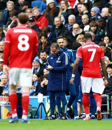 Nottingham Forest Manager Vitor Pereira makes notes. Brighton and Hove Albion v Nottingham Forest, Premier League, Football, American Express Community Stadium, Brighton, UK - 01 Mar 2026Brighton American Express Community Stadi United Kingdom EDITORIAL USE ONLY No use with unauthorised audio, video, data, fixture lists, club league logos or live services. Online in-match use limited to 120 images, no video emulation. No use in betting, games or single club league player publications.  Copyright: xJamesxMarsh Shutterstockx 16708839ar