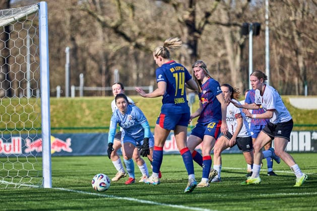 01.03.2026, GER, Frauenfußball, Testspiel, 2025 2026, RB Leipzig - FC Ingolstadt Torraumszene Leipzig Trainingszentrum der Roten Bulle Sachsen Deutschland