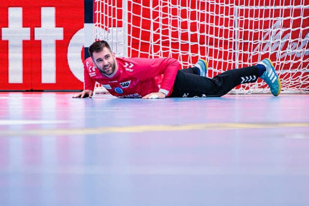 Miljan Vujovic (TVB Stuttgart, 16) GER, GWD Minden vs. TVB Stuttgart, Handball, 1. Bundesliga, 23. Spieltag, Spielzeit 2025 2026, 01.03.2026 GER, GWD Minden vs. TVB Stuttgart, Handball, 1. Bundesliga, 23. Spieltag, Spielzeit 2025 2026, 01.03.2026 Minden Copyright: xEibner-Pressefoto JanxRollingerx EP_JSK