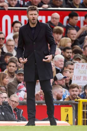 Manchester United, ManU v Crystal Palace - Premier League Michael Carrick, Manager of Manchester United on the side line during the Premier League match between Manchester United and Crystal Palace at Old Trafford on March 1, 2026 in Manchester, England. WARNING! This Photograph May Only Be Used For Newspaper And Or Magazine Editorial Purposes. May Not Be Used For Publications Involving 1 player, 1 Club Or 1 Competition Without Written Authorisation From Football DataCo Ltd. For Any Queries, Please Contact Football DataCo Ltd on +44 (0) 207 864 9121 Manchester Old Trafford England United Kingdom Copyright: xAllstarxPicturexLibraryxLtdx