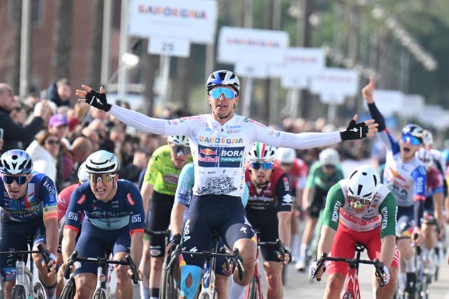 01-03-2026 Giro Di Sardegna; Tappa 05 Nuoro - Olbia; 2026, Red Bull - Bora Hansgrohe Rookies; Donati, Davide; Olbia; 