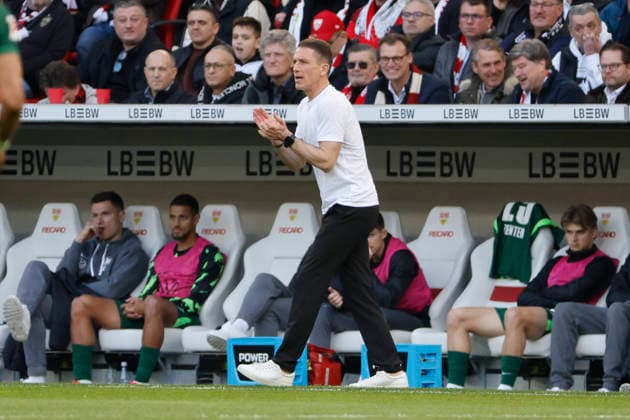 Daniel Bauer (VfL Wolfsburg Trainer) , Deutschland, Fussball, 1. Bundesliga, 24.Spieltag, 2025 2026, VfB Stuttgart vs. VfL Wolfsburg, 01.03.2026, Stuttgart MHP Arena Deutschland