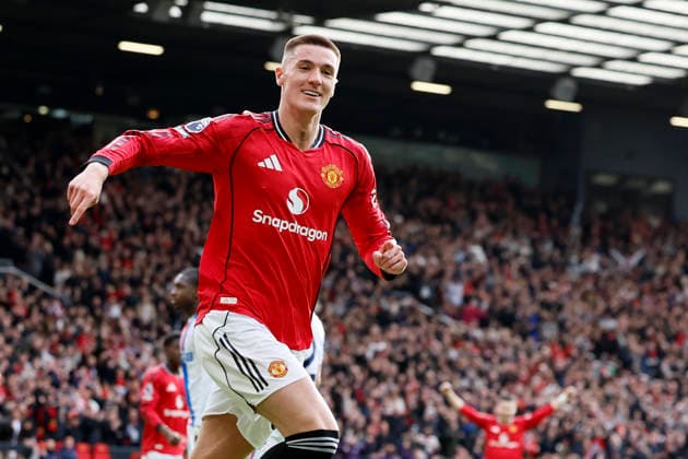 Manchester United, ManU v Crystal Palace - Premier League Benjamin Sesko of Manchester United celebrates 2nd goal during the Premier League match between Manchester United and Crystal Palace at Old Trafford on March 1, 2026 in Manchester, England. WARNING! This Photograph May Only Be Used For Newspaper And Or Magazine Editorial Purposes. May Not Be Used For Publications Involving 1 player, 1 Club Or 1 Competition Without Written Authorisation From Football DataCo Ltd. For Any Queries, Please Contact Football DataCo Ltd on +44 (0) 207 864 9121 Manchester Old Trafford England United Kingdom Copyright: xAllstarxPicturexLibraryxLtdx