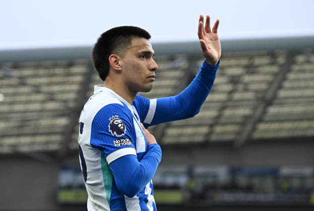Brighton s goalscorer Diego Gomez goes off after being subbed during the Premier League match between Brighton and Hove Albion and Nottingham Forest at the American Express Stadium, Brighton UK - Sunday 1st March 2026 Brighton v Nottingham Forest Premier League Football, Amex Stadium, Sussex, UK - 01 Mar 2026Brighton Amex Stadium Sussex United Kingdom Editorial use only. No merchandising. For Football images FA and Premier League restrictions apply inc. no internet mobile usage without FAPL license - for details contact Football Dataco  Copyright: xLizxFinlayson TPI Shutterstockx 16718466av