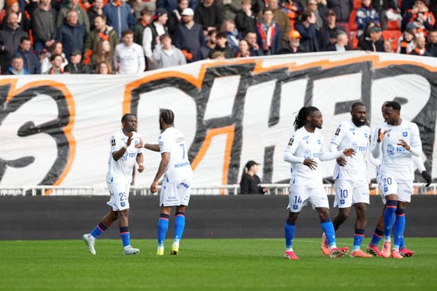 FC Lorient v AJ Auxerre - Ligue 1 McDonald s 2025 2026 29 Marvin SENAYA (aja) during the Ligue 1 McDonald s match between Lorient and Auxerre at Stade du Moustoir on March 1, 2026 in Lorient, France. Lorient France  Copyright: xFEPx 776348303