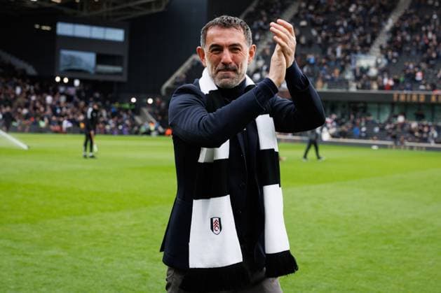 Former Fulham player Giorgos Karagounis is introduced to the crowd at half time Fulham v Tottenham Hotspur, Premier League, Football, Craven Cottage, London, UK - 01 Mar 2026London Craven Cottage United Kingdom EDITORIAL USE ONLY No use with unauthorised audio, video, data, fixture lists, club league logos or live services. Online in-match use limited to 120 images, no video emulation. No use in betting, games or single club league player publications. Copyright: xSimonxDael Shutterstockx 16708827ed