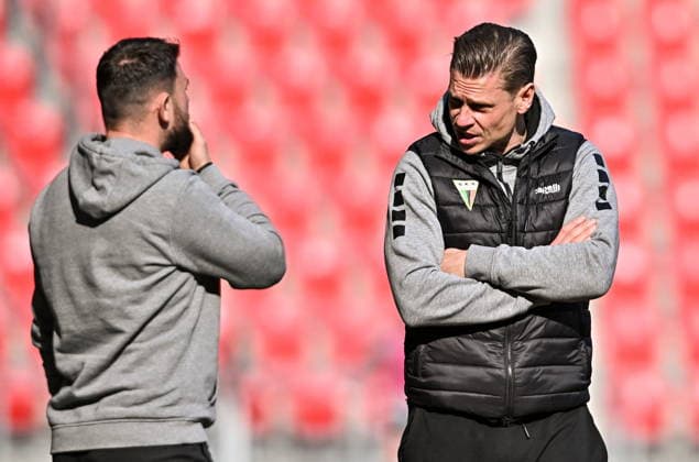 2026.03.01 Tychy Pilka nozna Betclic 1 Liga sezon 2025 2026 GKS Tychy - Puszcza Niepolomice N z Lukasz Piszczek Foto Lukasz Sobala PressFocus 2026.03.01 Tychy Football Polish First League season 2025 2026 GKS Tychy - Puszcza Niepolomice Lukasz Piszczek Credit: Lukasz Sobala PressFocus NEWSPIX.PL --- newspix.pl 