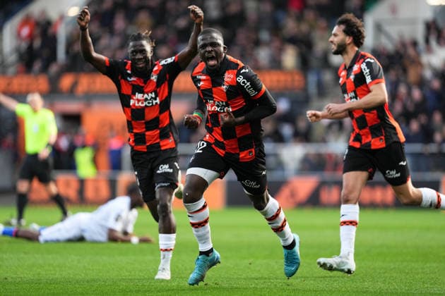 FC Lorient v AJ Auxerre - Ligue 1 McDonald s 2025 2026 12 Bamba DIENG (fcl) during the Ligue 1 McDonald s match between Lorient and Auxerre at Stade du Moustoir on March 1, 2026 in Lorient, France. Lorient France  Copyright: xFEPx 776348303