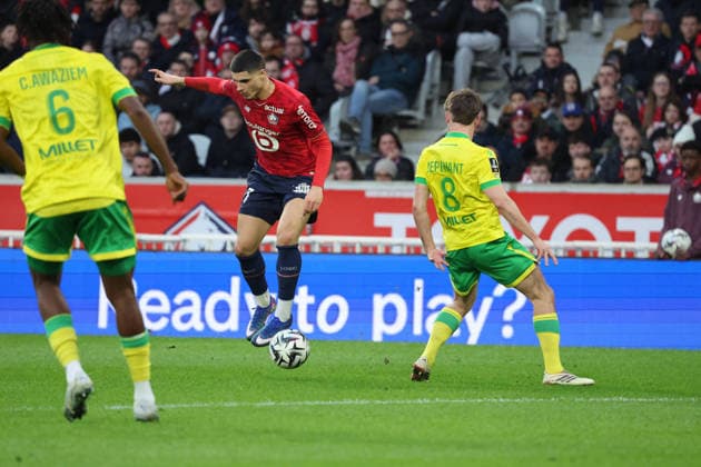 FOOTBALL : LOSC Lille vs FC Nantes - Ligue 1 J24 - 01 03 2026 Matias FERNANDEZ-PARDO (LOSC Lille) lors du match LOSC Lille vs FC Nantes, Ligue 1 J24, Decathlon Arena stade Pierre Mauroy, le 1er mars 2026 - photo Laurent Sanson PsnewZ  Copyright: xLaurentxSANSONx xPsnewZx