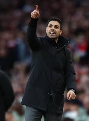 Mikel Arteta manager of Arsenal Arsenal v Chelsea, Premier League, Football, Emirates Stadium, London, UK - 01 Mar 2026London Emirates Stadium United Kingdom EDITORIAL USE ONLY No use with unauthorised audio, video, data, fixture lists, club league logos or live services. Online in-match use limited to 120 images, no video emulation. No use in betting, games or single club league player publications. Copyright: xMichaelxZemanek Shutterstockx 16708844ap