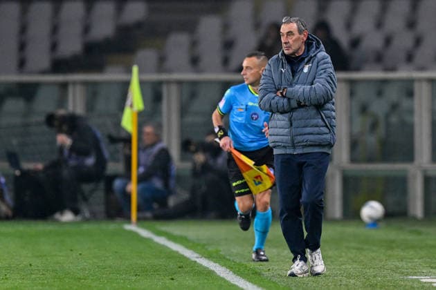 Lazio™s head coach Maurizio Sarri during the Serie A soccer match between Torino and Lazio at the Grande Torino Stadium in Turin, Italy - Sunday, March 01, 2026. - Soccer .  Copyright: xTanoxPecoraro LaPressex