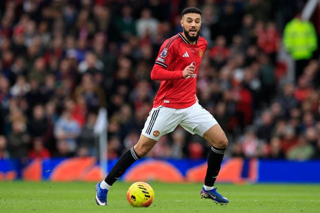 Manchester United, ManU v Crystal Palace, Premier League Noussair Mazraoui (3) of Manchester United during the Premier League match between Manchester United and Crystal Palace at Old Trafford, Manchester, UK on 1 March 2026. Manchester Old Trafford Greater Manchester UK Editorial use only DataCo restrictions apply See www.football-dataco.com , Copyright: xConorxMolloyx PSI-23823-0110