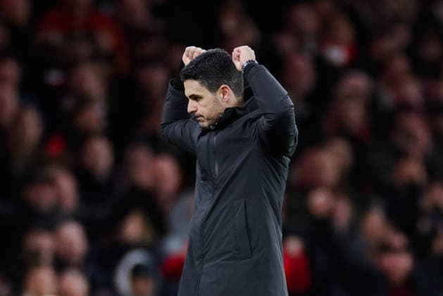 Premier League 2025 26 Arsenal v Chelsea Emirates Stadium 01.03.2026 Arsenal manager Mikel Arteta at the final whistle Premier League 2025 26 Arsenal v Chelsea Emirates Stadium 01.03.2026 Photograph By Marc Aspland The Times  Copyright: xMarcxAsplandx NINTCHDBPICT001063150455