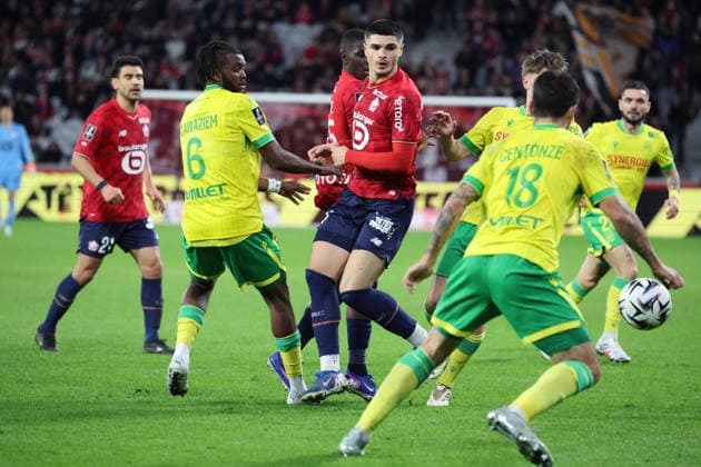 FOOTBALL : LOSC Lille vs FC Nantes - Ligue 1 J24 - 01 03 2026 Matias FERNANDEZ-PARDO (LOSC Lille) lors du match LOSC Lille vs FC Nantes, Ligue 1 J24, Decathlon Arena stade Pierre Mauroy, le 1er mars 2026 - photo Laurent Sanson PsnewZ  Copyright: xLaurentxSANSONx xPsnewZx