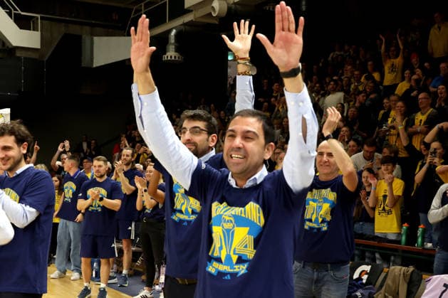 DEU, easyCredit DBBL, ALBA vs. Rutronik Stars Keltern, 01.03.2026, Soemmeringhalle, Berlin, DEU, easyCredit DBBL, ALBA vs. Rutronik Stars Keltern, im Bild Cheftrainer Cristo Cabrera (ALBA Berlin)
