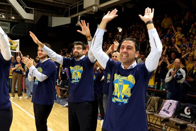 DEU, easyCredit DBBL, ALBA vs. Rutronik Stars Keltern, 01.03.2026, Soemmeringhalle, Berlin, DEU, easyCredit DBBL, ALBA vs. Rutronik Stars Keltern, im Bild Cheftrainer Cristo Cabrera (ALBA Berlin)