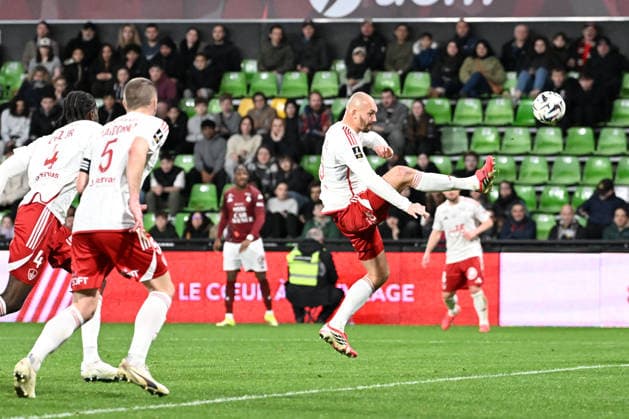 FC Metz v Stade Brestois 29 - Ligue 1 McDonald s 2025 2026 19 Ludovic AJORQUE (sb29) during the Ligue 1 McDonald s match between Metz and Brest on March 1, 2026 at Stade Saint-Symphorien in Metz, France. Metz France  Copyright: xFEPx 776465511