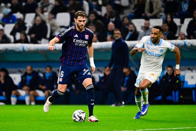FOOTBALL : Olympique de Marseille VS Olympique Lyonnais - Ligue 1 McDonald s - 01 03 2026 Tanner Tessmann (OL) - Ligue 1 McDonald s match between Olympique de Marseille and Olympique Lyonnais on March 1, 2026 at the Orange Velodrome Stadium in Marseille. MarseilleFrance  Copyright: xWilliamxCannarellax