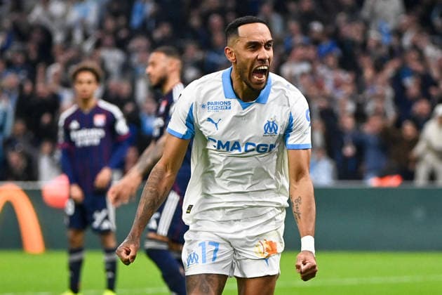 Olympique de Marseille v Olympique Lyonnais - Ligue 1 McDonald s 2025 2026 97 Pierre-Emerick AUBAMEYANG (om) during the Ligue 1 McDonald s match between Marseille and Lyon at Stade Velodrome on March 1, 2026 in Marseille, France. Marseille France  Copyright: xFEPx 776348306