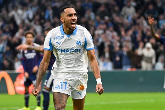 Olympique de Marseille v Olympique Lyonnais - Ligue 1 McDonald s 2025 2026 97 Pierre-Emerick AUBAMEYANG (om) during the Ligue 1 McDonald s match between Marseille and Lyon at Stade Velodrome on March 1, 2026 in Marseille, France. Marseille France  Copyright: xFEPx 776348306
