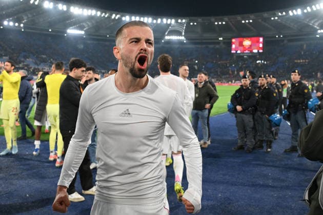 Foto IPP Roberto Ramaccia Roma 1 3 2026 Campionato di Calcio Serie A 2025 2026 Roma vs Juventus Nella foto Edon Zhegrova of FC Juventus Italy Photo Press - World Copyright Roma italy Italia ITALY  Copyright: xR4924_italyphotopressx