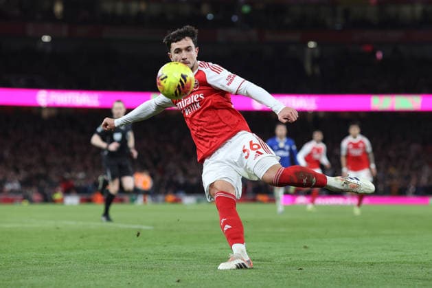 Arsenal v Chelsea 01 March 2026, London - Premier League Football - Arsenal v Chelsea - Martin Zubimendi of Arsenal - Photo: Charlotte Wilson Offside. London UK Copyright: xCharlottexWilsonx xOffsidexOffside