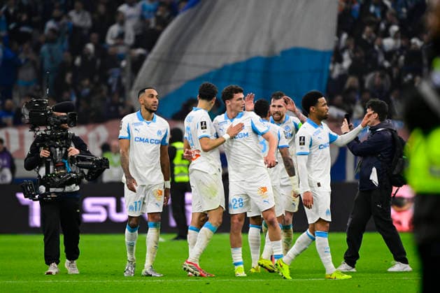 FOOTBALL : Olympique de Marseille VS Olympique Lyonnais - Ligue 1 McDonald s - 01 03 2026 Joy OM - Victory - Ligue 1 McDonald s match between Olympique de Marseille and Olympique Lyonnais on March 1, 2026 at the Orange Velodrome Stadium in Marseille. MarseilleFrance  Copyright: xWilliamxCannarellax