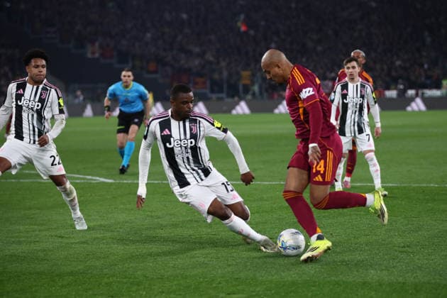 01.03.2026 Roma vs Juventus (Serie A) Calcio; 27Â° Giornata& xD;Nella foto: Malen& xD;(Foto Gino Mancini)  Copyright: xGinoxMancini IPAxSportx xipa-agency.netx xx IPA_72241571 IPA_Agency_IPA72241571