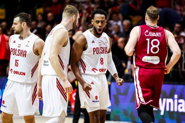 GDYNIA 01.03.2026 KOSZYKOWKA KOSZKADRA REPREZENTACJA POLSKI MECZ POLSKA - LOTWA ELIMINACJE MISTRZOSTW SWIATA 2027 - - - MEN BASKETBALL POLISH national team, Nationalteam WORLD CUP SERIES QUALIFIERS GAME POLAND - LATVIA NZ Jordan Loyd , FOT. TOMASZ SOKOLOWSKI 058SPORT.PL NEWSPIX.PL --- newspix.pl 