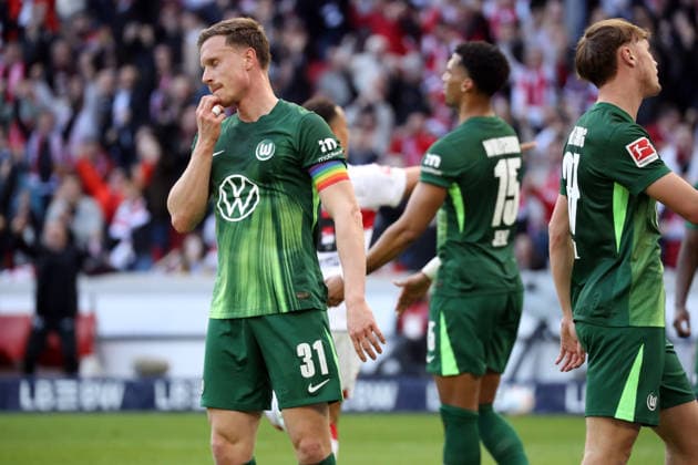 01.03.26 VfB Stuttgart - VfL Wolfsburg Deutschland, Stuttgart, 01.03.2026, Fussball, Bundesliga, Saison 2025 2026, VfB Stuttgart - VfL Wolfsburg (4:0): Yannick Gerhardt (VfL Wolfsburg).