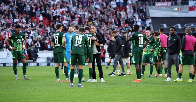 01.03.26 VfB Stuttgart - VfL Wolfsburg Deutschland, Stuttgart, 01.03.2026, Fussball, Bundesliga, Saison 2025 2026, VfB Stuttgart - VfL Wolfsburg (4:0): Daniel Bauer (Trainer VfL Wolfsburg).