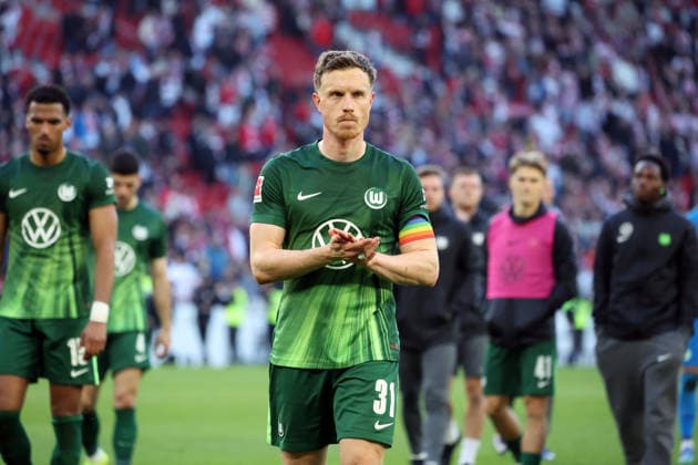 01.03.26 VfB Stuttgart - VfL Wolfsburg Deutschland, Stuttgart, 01.03.2026, Fussball, Bundesliga, Saison 2025 2026, VfB Stuttgart - VfL Wolfsburg (4:0): Yannick Gerhardt (VfL Wolfsburg).