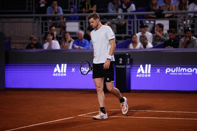 Chile Open 2026 ATP, Tennis Herren 250) FINAL Yannick Hanfmann from Germany participates in the Chile Open 2026 (ATP 250) at Court Central of San Carlos de Apoquindo in Santiago, Chile, on March 1, 2026. SANTIAGO Chile  Copyright: xReinaldoxUbillax originalFilename:ubilla-notitle260301_npg16.jpg
