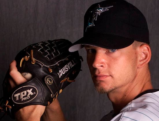 Mar 30, 1998; Viera, Florida, USA; Florida Marlins pitcher AJ Burnett 1998 Spring Training . Viera Florida USA Copyright: xPrestonxMackx