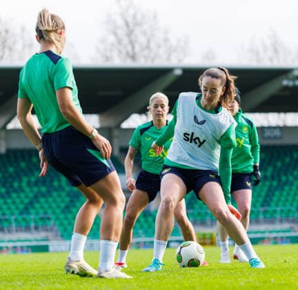 Republic of Ireland WNT Squad Training, Tallaght Stadium, Dublin 2 3 2026 Anna Patten Anna Patten 2 3 2026  Copyright: x INPHO JamesxCrombiex 032A7303