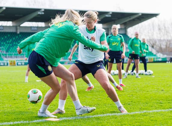 Republic of Ireland WNT Squad Training, Tallaght Stadium, Dublin 2 3 2026 Saoirse Noonan Saoirse Noonan 2 3 2026  Copyright: x INPHO JamesxCrombiex 032A7434