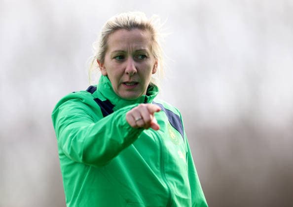 Republic of Ireland WNT Squad Training, Tallaght Stadium, Dublin 2 3 2026 Head Coach Carla Ward Carla Ward 2 3 2026  Copyright: x INPHO JamesxCrombiex PPI27336