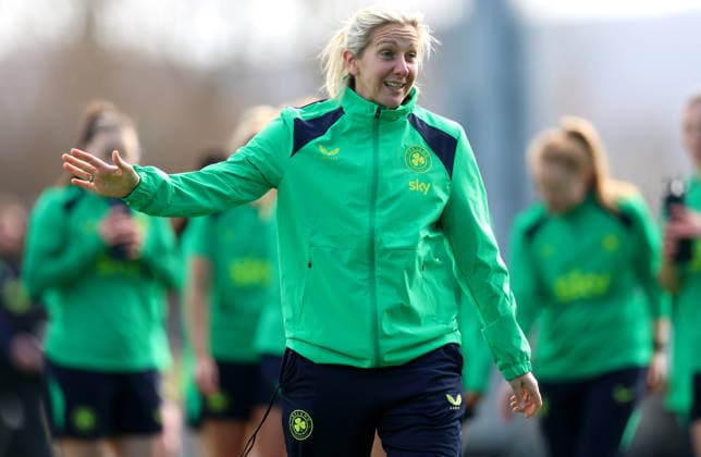 Republic of Ireland WNT Squad Training, Tallaght Stadium, Dublin 2 3 2026 Head Coach Carla Ward Carla Ward 2 3 2026  Copyright: x INPHO JamesxCrombiex PPI28672