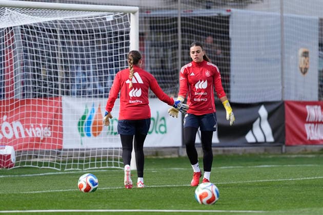 March 2, 2026, Las Rozas, Madrid, Spain: Misa Rodriguez during the training camp of Spain Women Team ahead of the qualification matches for the Brazil 2027 World Cup at the Ciudad del Futbol on March 01, 2026, in Las Rozas, Madrid, Spain. Las Rozas Spain - ZUMAa181 20260302_zaa_a181_077 Copyright: xOscarxJ.xBarrosox