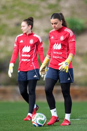 March 2, 2026, Las Rozas, Madrid, Spain: Misa Rodriguez during the training camp of Spain Women Team ahead of the qualification matches for the Brazil 2027 World Cup at the Ciudad del Futbol on March 01, 2026, in Las Rozas, Madrid, Spain. Las Rozas Spain - ZUMAa181 20260302_zaa_a181_087 Copyright: xOscarxJ.xBarrosox