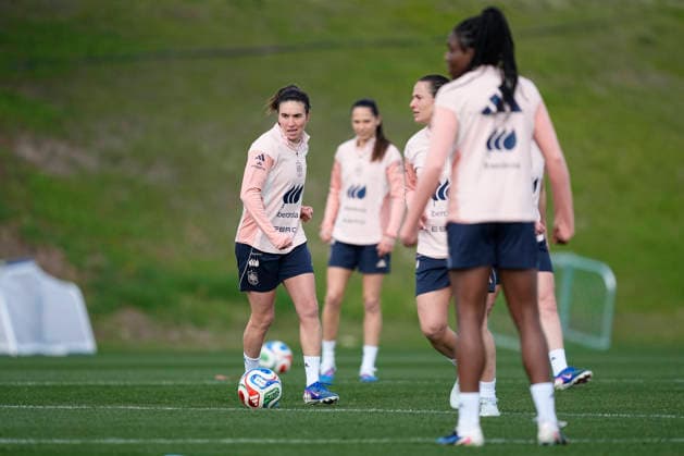 March 2, 2026, Las Rozas, Madrid, Spain: Mariona Caldentey during the training camp of Spain Women Team ahead of the qualification matches for the Brazil 2027 World Cup at the Ciudad del Futbol on March 01, 2026, in Las Rozas, Madrid, Spain. Las Rozas Spain - ZUMAa181 20260302_zaa_a181_106 Copyright: xOscarxJ.xBarrosox