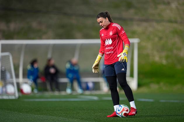 March 2, 2026, Las Rozas, Madrid, Spain: Misa Rodriguez during the training camp of Spain Women Team ahead of the qualification matches for the Brazil 2027 World Cup at the Ciudad del Futbol on March 01, 2026, in Las Rozas, Madrid, Spain. Las Rozas Spain - ZUMAa181 20260302_zaa_a181_108 Copyright: xOscarxJ.xBarrosox