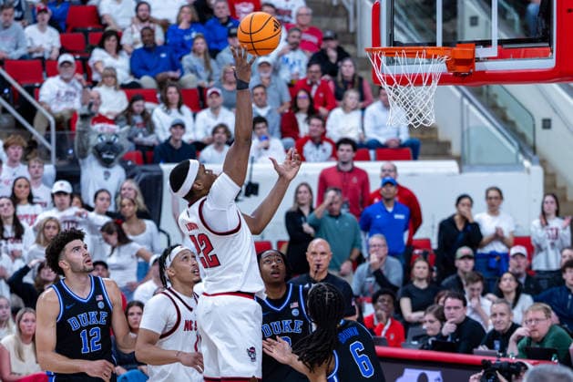 March 2, 2026, Raleigh, North Carolina, USA: NC State Wolfpack forward VEN-ALLEN LUBIN (22) shoots a jump shot during the first half of the NCAA, College League, USA ACC menÃ¢â‚¬â ¢s basketball game between the Duke Blue Devils and the NC State Wolfpack at the Lenovo Center in Raleigh, North Carolina. Raleigh USA - ZUMAa220 20260302_znp_a220_037 Copyright: xIsraelxAntax