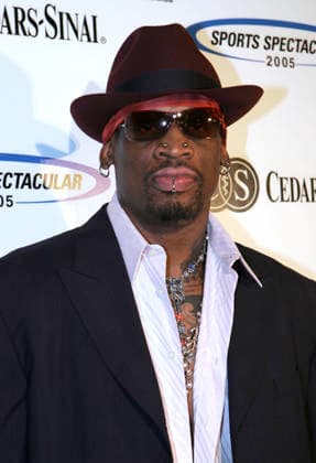 Jun 12, 2005; Los Angeles, CA, USA; DENNIS RODMAN at the Cedars-Sinai Medical Center s 20th Annual Sports Spectacular at the Century Plaza Hotel, Century City, California. Mandatory Credit: Photo by David Livingston ZUMA Press. ( ) Copyright 2005 by David Livingston Los Angeles CA USA Copyright: xDavidxLivingstonx