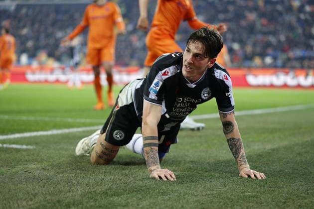 Udinese s Nicolo Zaniolo during the Italian Serie A Enilive match between Udinese Calcio vs ACF Fiorentina at the Bluenergy Stadium in Udinese, Italy, 02 March 2026.  Copyright: xMattiaxRadoni IPAxSportx xipa-agency.netx xx IPA_72308329 IPA_Agency_IPA72308329