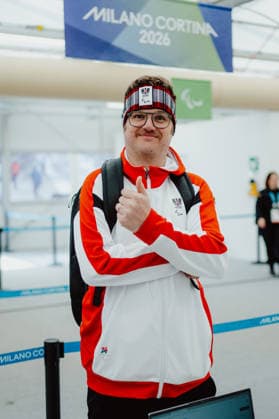 PARALYMPICS - Winter Paralympics Milano Cortina 2026 CORTINA D AMPEZZO,ITALY,03.MAR.26 - PARALYMPICS - Paralympic Winter games, Winterspiele,Spiele, Summer games Milano Cortina 2026, preview. Image shows Markus Schmidhofer (AUT).  GEPAxpictures xAlexanderxSolc